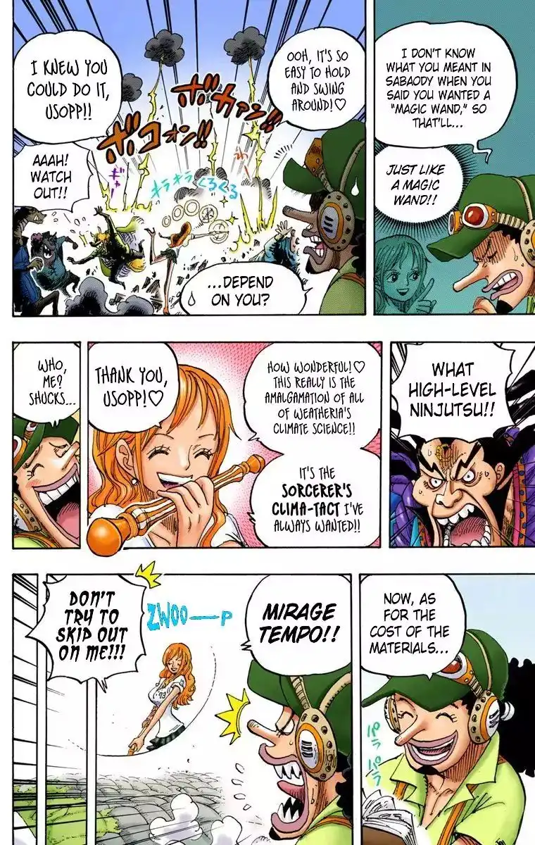 One Piece - Digital Colored Comics Chapter 822 12